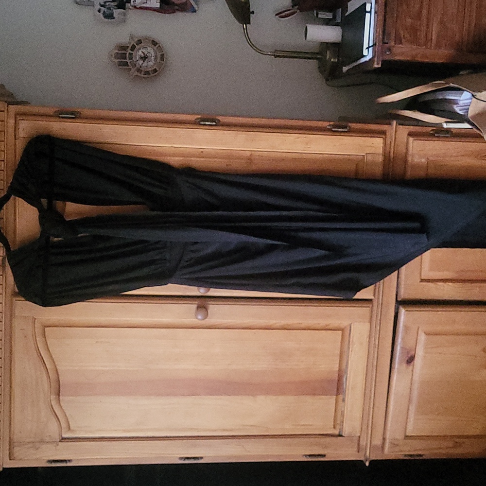 Reverse High/Low Halter Dress - Picture 4 of 6